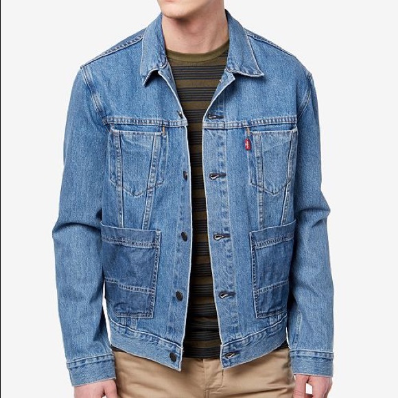 The Altered ™ denim trucker jacket from Levi's ® features a... Shop Me...